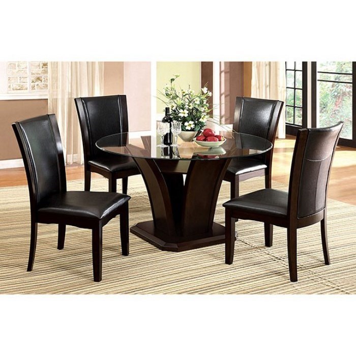 Furniture of America Manhattan I II CM3710RT 5PC 5pc Dining Room